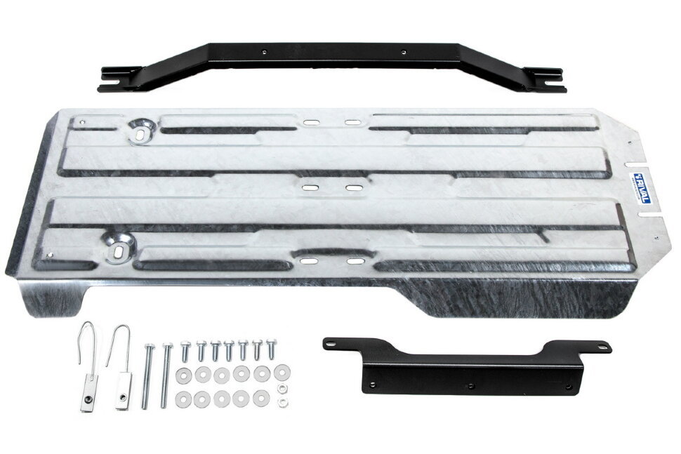 Защита КПП и РК Rival для Toyota Land Cruiser Prado 150 2009-2013 (устанавл-ся совместно с ZZZ.5784.1), оцинкованная сталь 1.5 мм, с крепежом, штампованная, ZZZ.5785.1