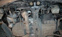 Защита картера и КПП Mitsubishi Endeavor двигатель 3,8  (2003-2011)  арт: 14.1262