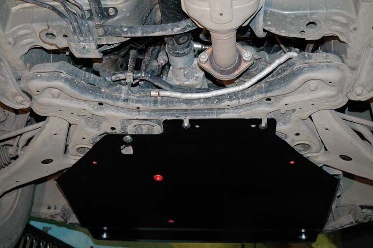 Защита картера и КПП Mitsubishi Endeavor двигатель 3,8  (2003-2011)  арт: 14.1262