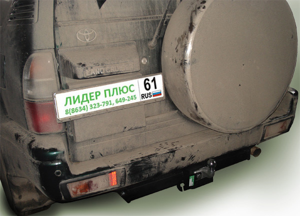 Фаркоп Toyota Land Cruiser  (ТСУ) арт. T109-F
