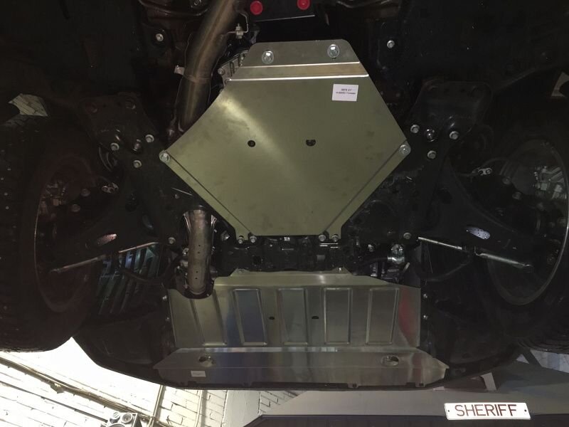 Защита КПП Subaru Forester двигатель 2,0 СVT; 2,5 CVT 4WD  (2018-)  арт: 22.3975 V1