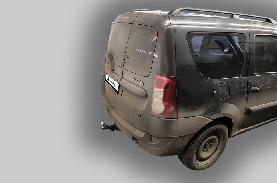 Фаркоп Lada (ВАЗ) LARGUS шар вставка 50*50 (ТСУ) арт. T-VAZ-19E