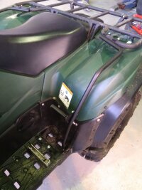 Подножки для пассажира для Yamaha Квадроциклов Grizzly 700 2016-