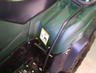 Подножки для пассажира для Yamaha Квадроциклов Grizzly 700 2016-