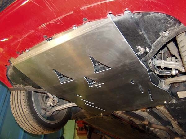 Защита картера и КПП Audi A4 двигатель 1,8; 2,0 TDi МТ  (2001-2008)  арт: 02.0978 V2