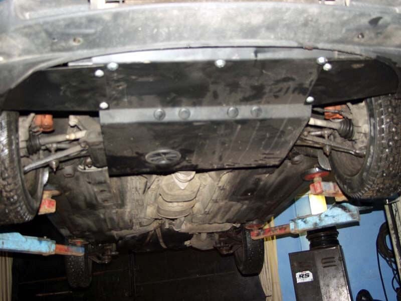 Защита картера и КПП Fiat Bravo двигатель 1,2; 1,4; 1,8; 1,9D  (1995-2001)  арт: 07.0096