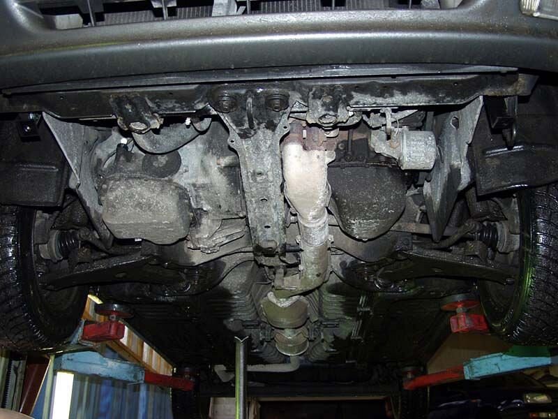 Защита картера и КПП Mitsubishi Galant двигатель 1,8; 2,0; 1,8TDI  (1988-1992)  арт: 14.0082