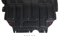 Защита картера и КПП АвтоБроня для Audi A3 8V, 8Y (V - 1.4) 2016-2020 2020-н.в., штампованная, сталь 1.5 мм, с крепежом, 111.05128.1