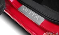 Накладки порогов Volkswagen Jetta VI, VI рестайлинг, VII 2010-н.в. арт.AMVWJET01