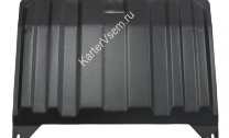 Защита картера и КПП АвтоБроня для Kia Cerato III 2013-2018, штампованная, сталь 1.5 мм, с крепежом, 111.02836.1