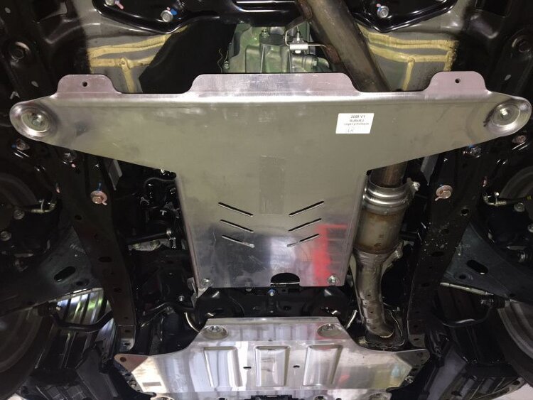 Защита КПП Subaru Legacy двигатель 2,5 AT; 3,6 АТ  (2016-)  арт: 22.3088