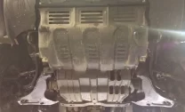 Защита радиатора Mitsubishi L200 двигатель все  (2006-2015)  арт: 14.2841