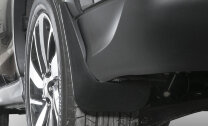 Брызговики передние Rival для Mitsubishi ASX I поколение рестайлинг 2016-2020, термоэластопласт, 2 шт., с крепежом, 24001001