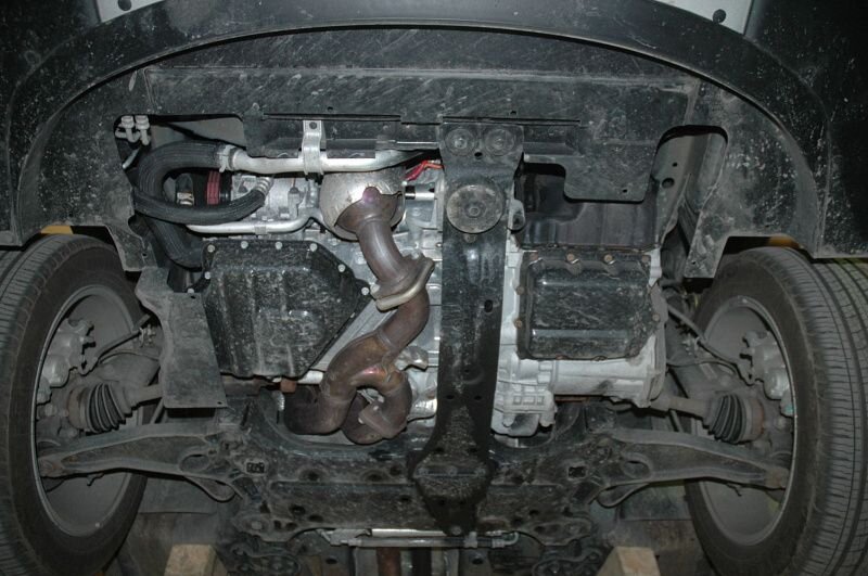 Защита картера и КПП для Dodge Journey от Sheriff арт. 04.2386 год. 2008-2015