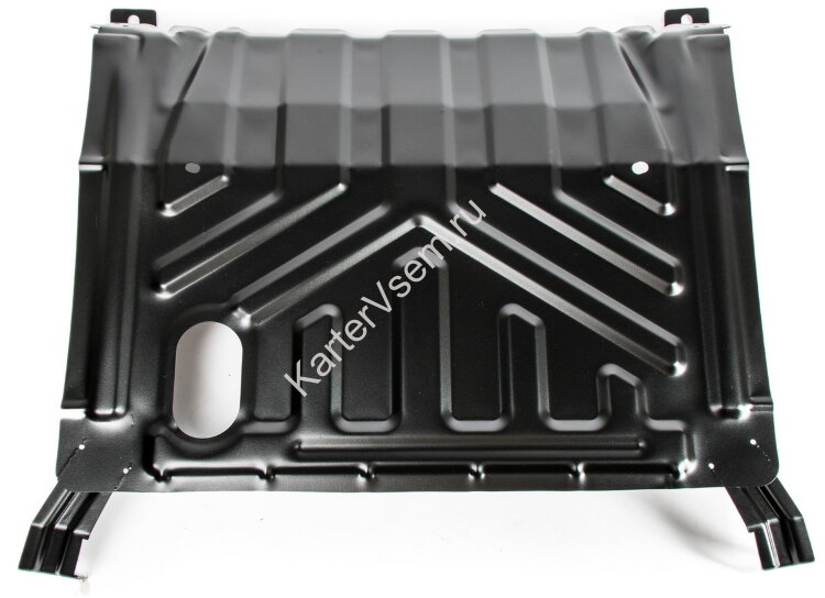 Защита картера и КПП AutoMax для ВАЗ 2110 1995-2014, сталь 1.4 мм, без крепежа, штампованная, AM.6039.1