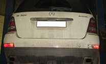 Защита картера Mercedes Benz GL двигатель 320 CDI  (2006-2016)  арт: 13.4419