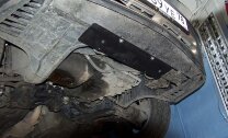 Защита картера и КПП Renault Laguna двигатель 1,6; 1,8; 2,0; 3,0; 1,9D; 2,2D  (1993-2001)  арт: 18.0195