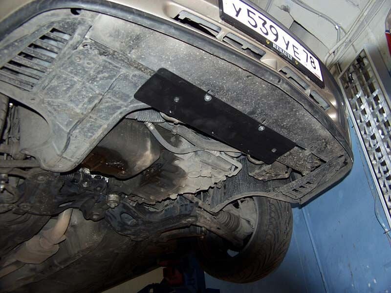 Защита картера и КПП Renault Laguna двигатель 1,6; 1,8; 2,0; 3,0; 1,9D; 2,2D  (1993-2001)  арт: 18.0195