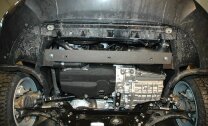 Защита картера и КПП Skoda Octavia двигатель 2,0D  (2009-2013)  арт: 21.1988