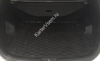 Коврик в багажник автомобиля Rival для Hyundai Grand Santa Fe (5 мест) 2013-2018, полиуретан, 12306003