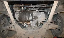 Защита картера и КПП Renault Laguna двигатель 1,6; 1,8; 2,0; 3,0; 1,9D; 2,2D  (2001-2007)  арт: 18.1036