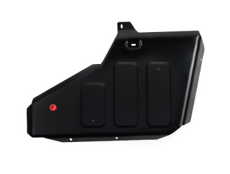Защита топливного бака АвтоБроня для Belgee X50 РКПП FWD (V - 1.5) 2023-н.в., штампованная, сталь 1.8 мм, с крепежом, 111.01925.1