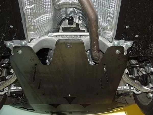 Защита картера и КПП Audi A4 двигатель fwd  (2004-2007)  арт: 02.0817