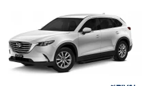 Пороги на автомобиль (подножки) "Black" Rival для Mazda CX-9 II 2016-н.в., 193 см, 2 шт., алюминий, F193ALB.3803.2
