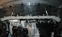 Защита картера и КПП Nissan Tiida двигатель 1,6  (2007-2015)  арт: 15.1255