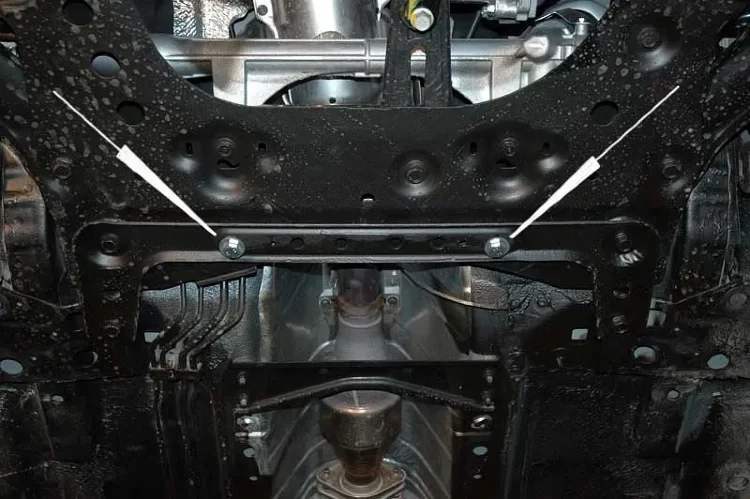 Защита картера и КПП Nissan Tiida двигатель 1,6  (2007-2015)  арт: 15.1255