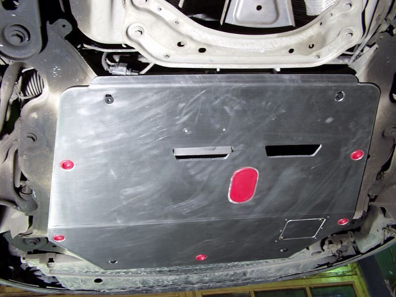 Защита картера и КПП Volvo S 60 двигатель 2,4; 2,5; 3,2; 2,4D  (2000-2007)  арт: 25.0647