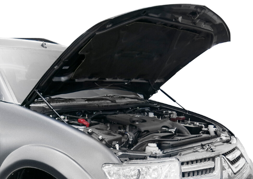 Газовые упоры капота АвтоУпор для Mitsubishi Pajero Sport II 2008-2016, 2 шт., UMIL20011