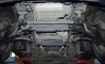 Защита картера Mercedes Benz ML двигатель 2,3 - 5,0; 2,7D; 4,0D  (1998-2005)  арт: 13.0181
