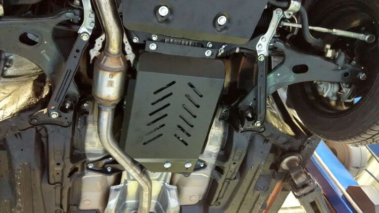 Защита КПП Subaru XV двигатель 2.0 CVT  (2011-2016)  арт: 22.2478