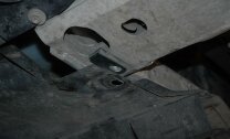 Защита картера и КПП Renault Laguna двигатель 2,0 АТ  (2007-2015)  арт: 18.2416