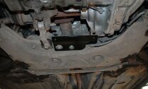 Защита картера и КПП Renault Laguna двигатель 2,0 АТ  (2007-2015)  арт: 18.2416