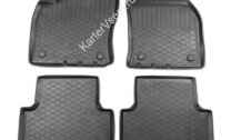 Коврики в салон автомобиля AutoMax для Volkswagen Tiguan II (DSG РКПП) 2016-2020 2020-н.в., полиуретан, с крепежом, 4 шт., 5199507AM