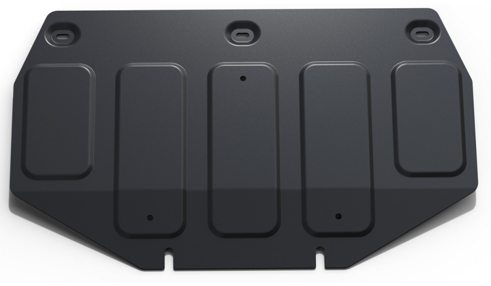 Защита картера АвтоБроня (часть 1) для Hyundai Genesis II (V - 3.0; 3.8) 4WD 2014-2017, штампованная, сталь 1.8 мм, с крепежом, 111.02353.1