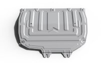Защита картера и КПП Rival (увеличенная) для Chery Tiggo 8 Pro Max 2022-н.в., алюминий 3 мм, с крепежом, штампованная, 333.0920.2