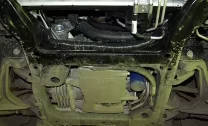 Защита картера Cadillac SRX двигатель 3,6  (2003-2009)  арт: 04.0563
