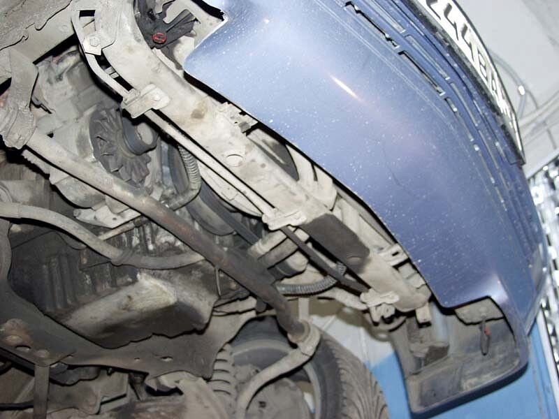 Защита картера Mercedes Benz SL двигатель 2,8; 3,0; 3,2  (1989-2001)  арт: 13.0165