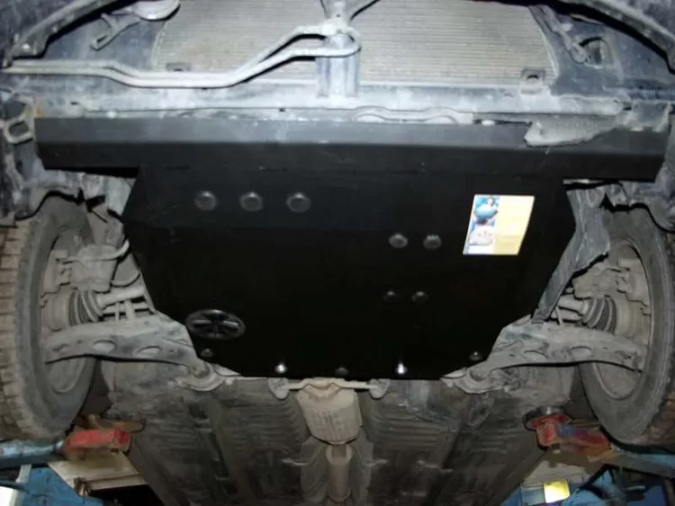 Защита картера и КПП Mazda 626 двигатель все, кроме 2,5D и 2,5 V6  (1991-1997)  арт: 12.0061