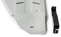 Защита РК Rival для Toyota Land Cruiser 200 2007-2012 (устанавл-ся совместно с 2333.9507.1.6), штампованная, алюминий 6 мм, с крепежом, 2333.9508.1.6