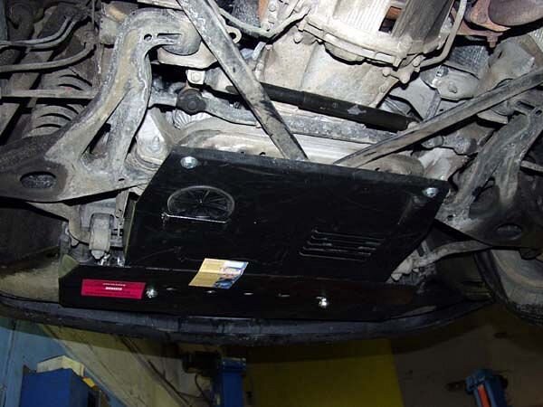 Защита картера Mercedes Benz SLK двигатель 2,3k  (1996-2004)  арт: 13.0526