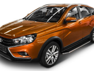 Пороги Lada (ВАЗ)  Vesta Cross I  (подножки, площадки) A180ALP.6003.1