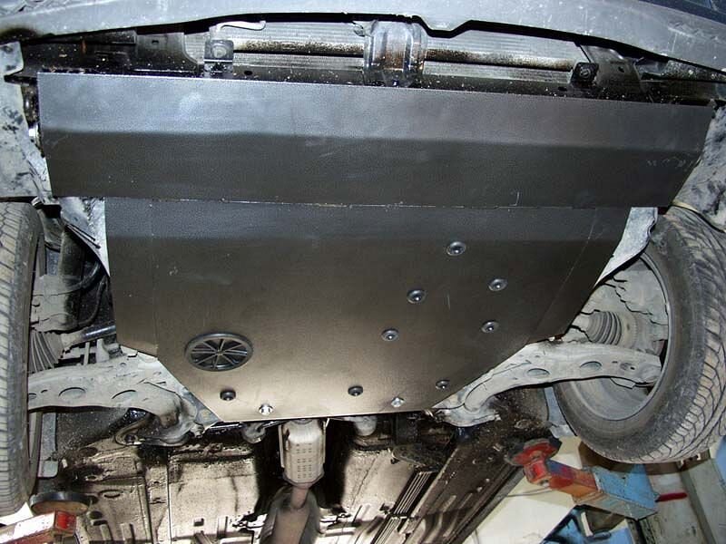 Защита картера и КПП Mazda 626 двигатель кроме 2,5D и 2,5 V6  (1997-2002)  арт: 12.0177