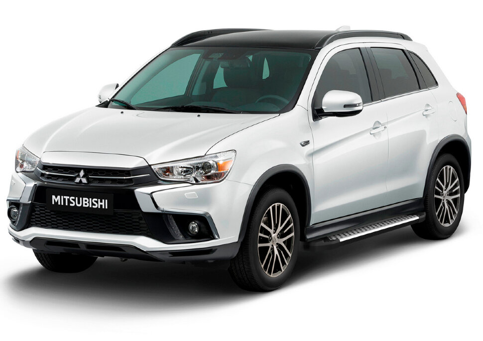 Пороги площадки (подножки) "Style" AutoMax для Peugeot 4007 2007-2012, 180 см, 2 шт., алюминий, AMS.D180S.4002.1 с доставкой по всей России