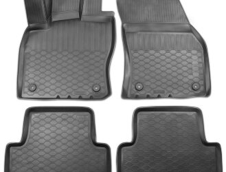 Коврики в салон автомобиля AutoMax для Skoda Karoq 2020-н.в., полиуретан, с крепежом, 4 шт., 4503508AM