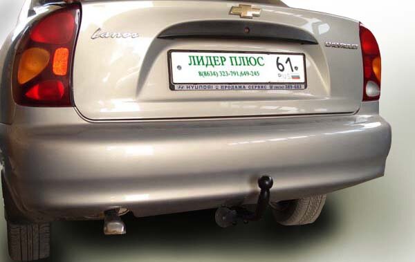 ТСУ (Фаркоп) для CHEVROLET LANOS/ DAEWOO LANOS, SENS (KLAT) (седан) 1997/5 - ....