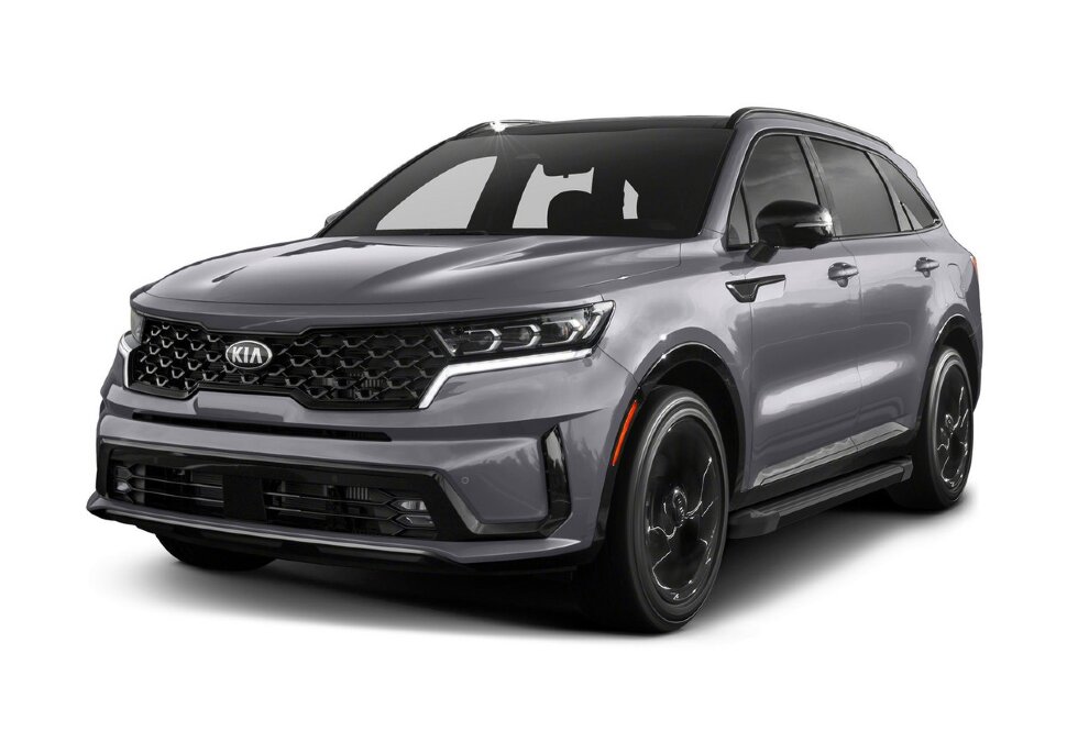 Пороги площадки (подножки) "Black" Rival для Hyundai Santa Fe IV поколение рестайлинг 2021-н.в., 180 см, 2 шт., алюминий, F180ALB.2313.2 с возможностью установки